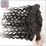(On Sale) Peruvian Wet& Wavy Lace Frontal WITH 4 Bundles