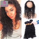 *New* 360 Lace Frontal&Bundles (Deep Wave)