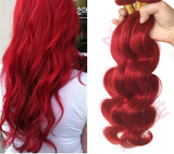 Beautiful Red Brazilian Hair Bundles