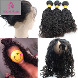 *New* 360 Lace Frontal&Bundles (Water Wave)